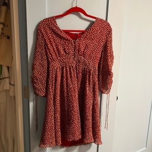 Madewell floral print dress